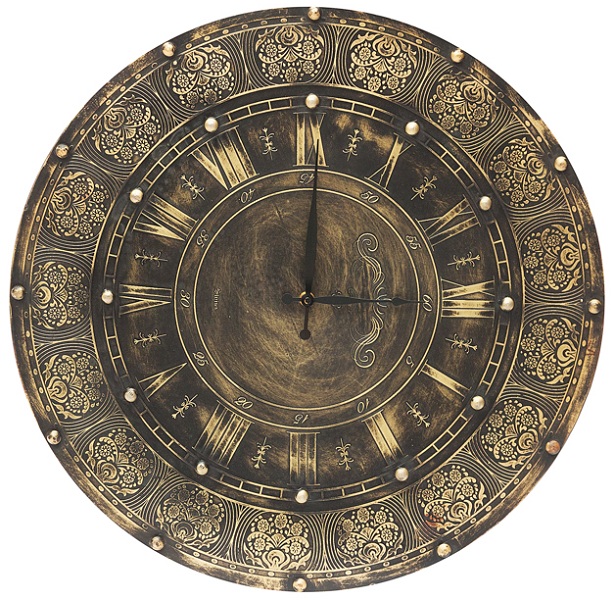 Часы "Drogo" Д=45,5 см, античная медь (FS-1543)