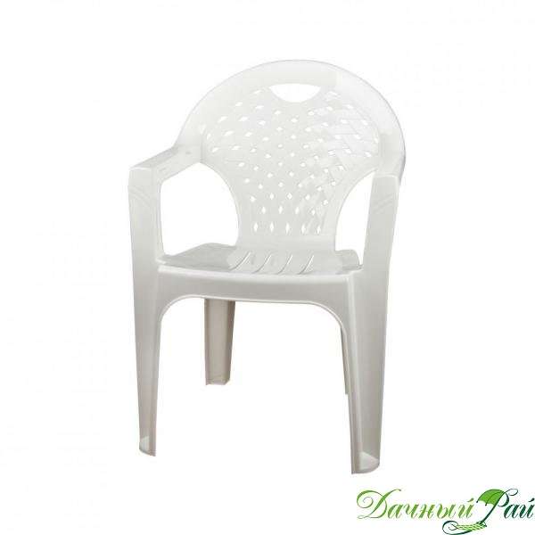 Кресло пластик белое