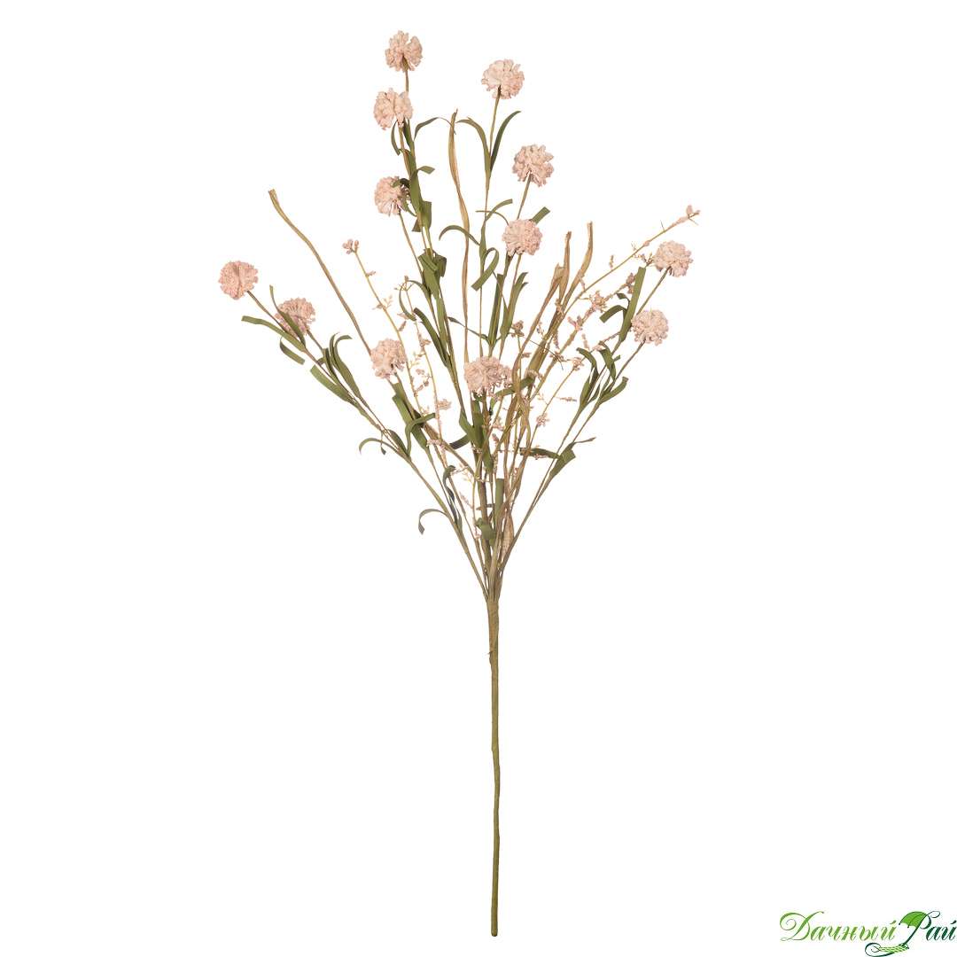 Искусственный цветок Пушистик полевой, в=68 см, бежевый (HDF10)