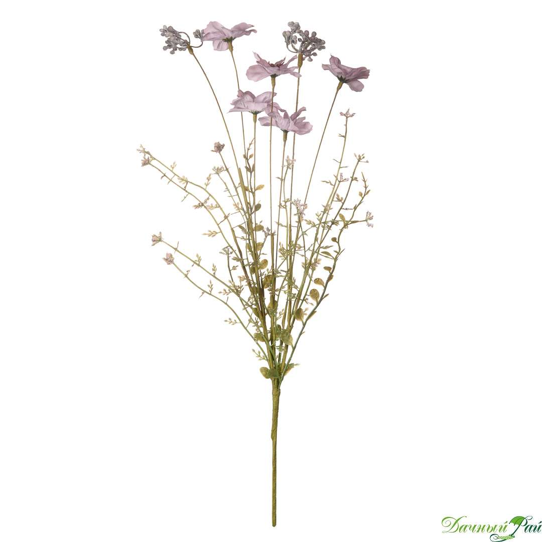 Искусственный цветок Кореопсис, в=50 см, светло-сиреневый (HDF14)