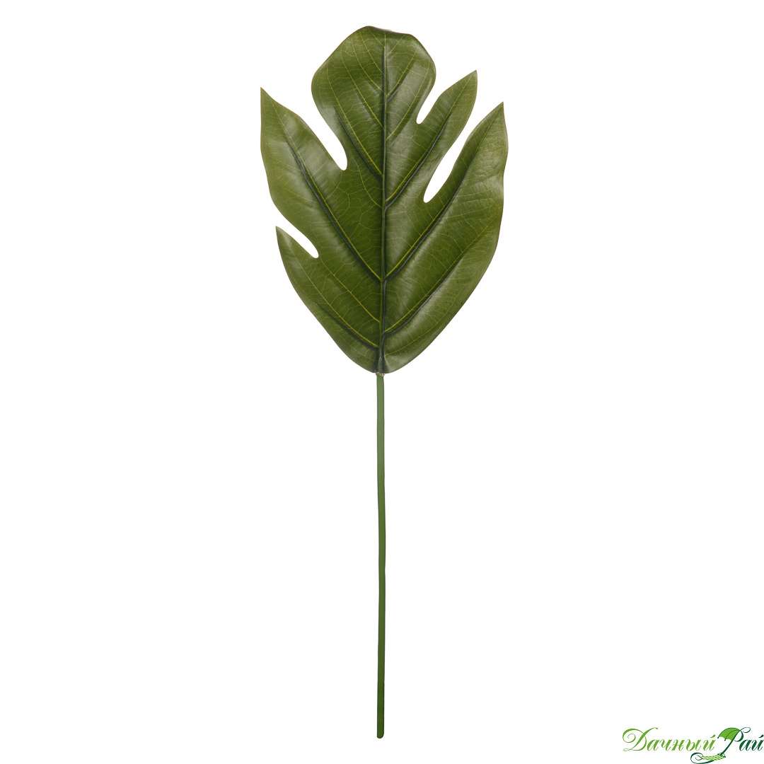 Искусственная ветка "Пальмовый лист", в=56 см (aj-103)