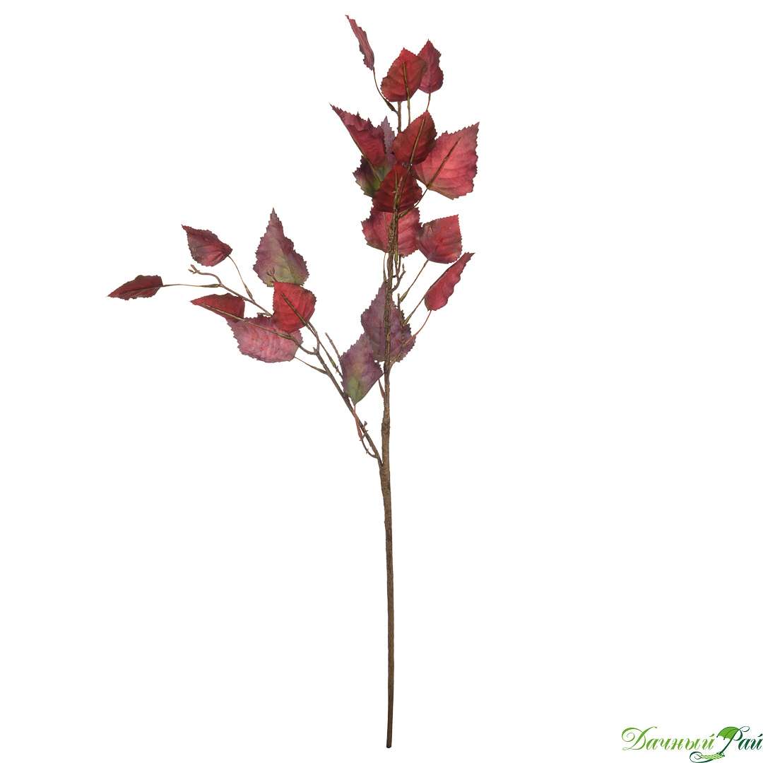 Искусственное растение Осеннее настроение, бургундия, 74 см (aj-152)