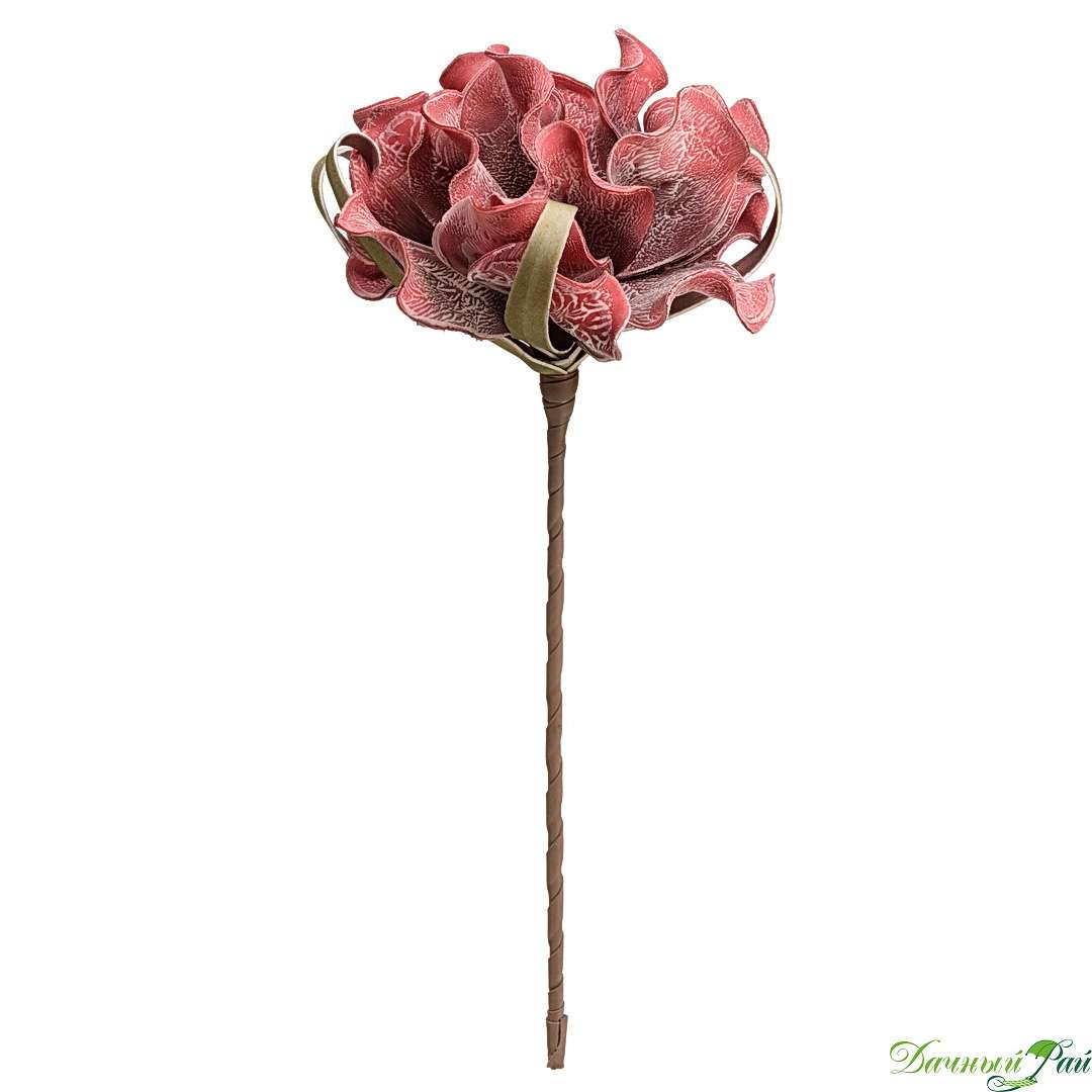Цветок из фоамирана "Пион летний", в=50 см (aj-41)