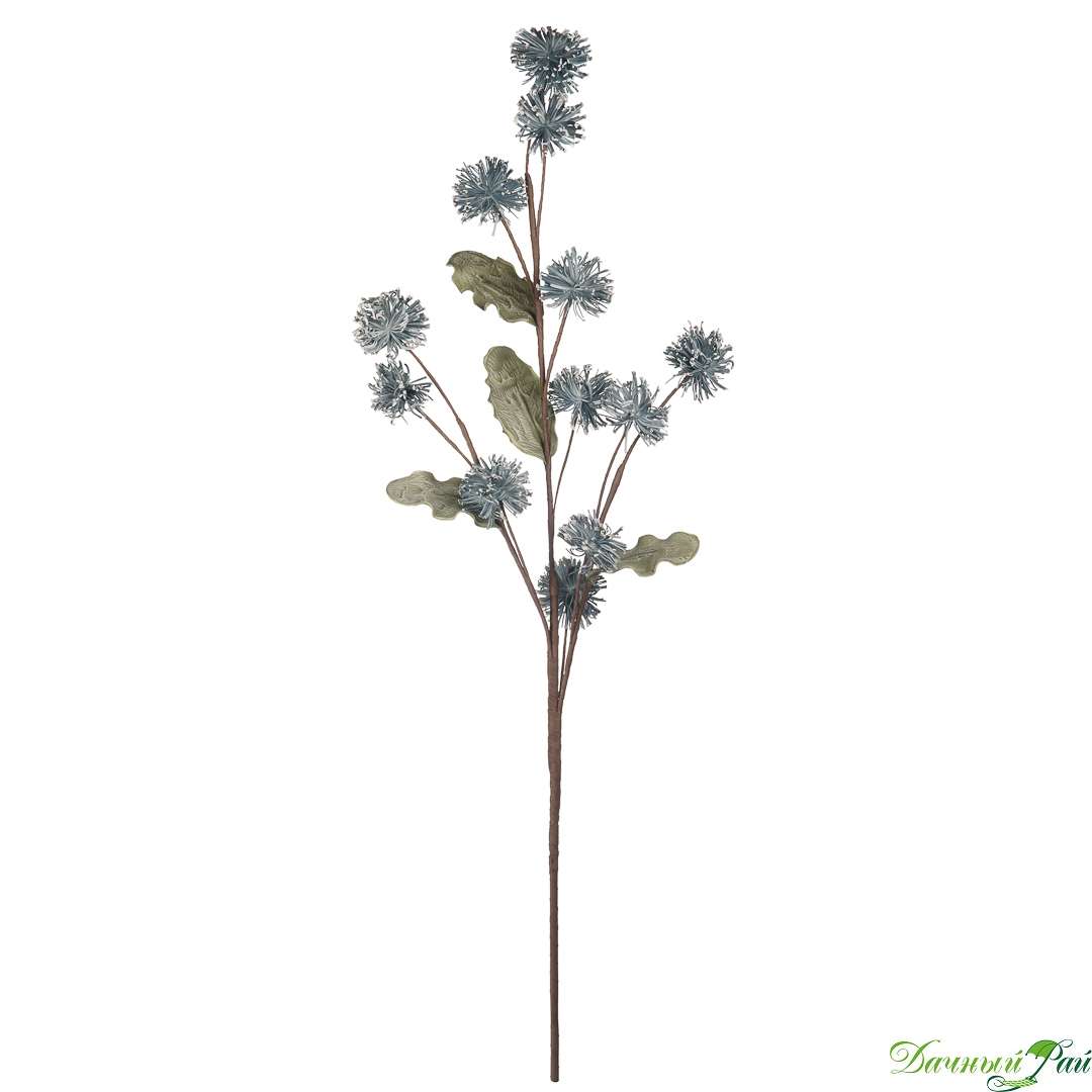 Цветок из фоамирана "Василек голубой", в=125 см (aj-96)