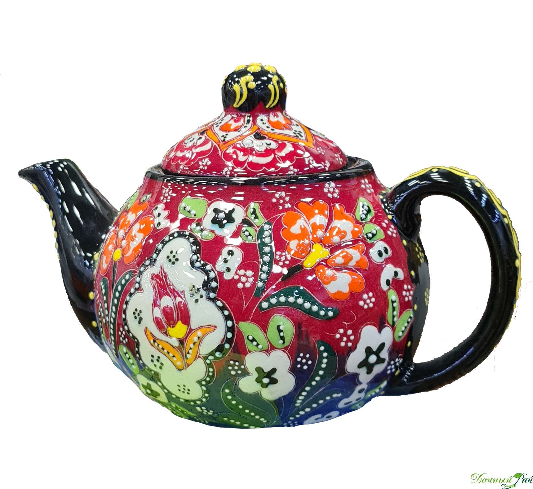 Чайник цветной маленький (Турецкая керамика)