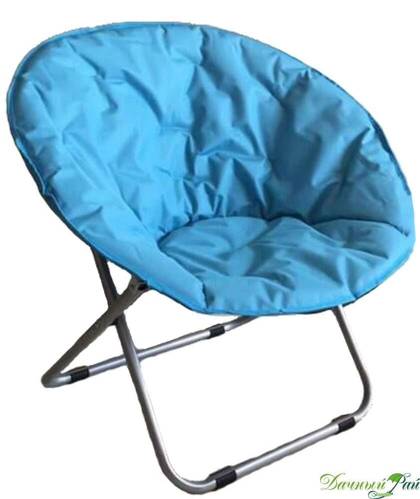Кресло "РИО" круглое, синий, 120 кг (СК-110)