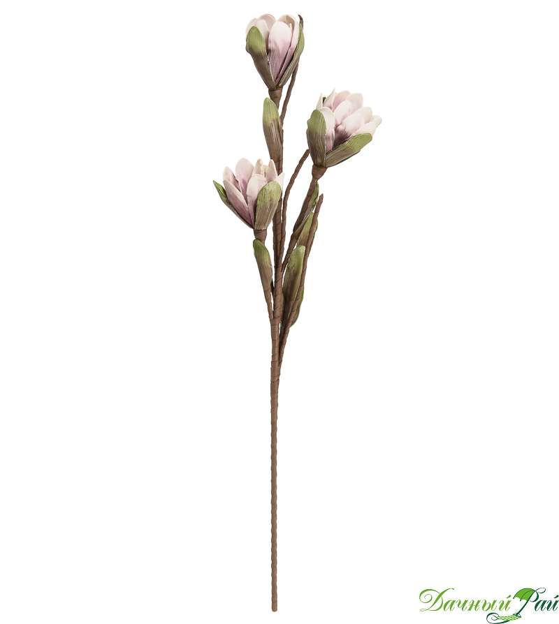 Цветок из фоамирана "Магнолия весенняя" 100 см (aj-20)
