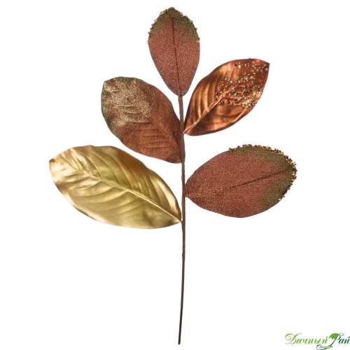 Искусственное растение Золотой металл 58 см (aj-160)