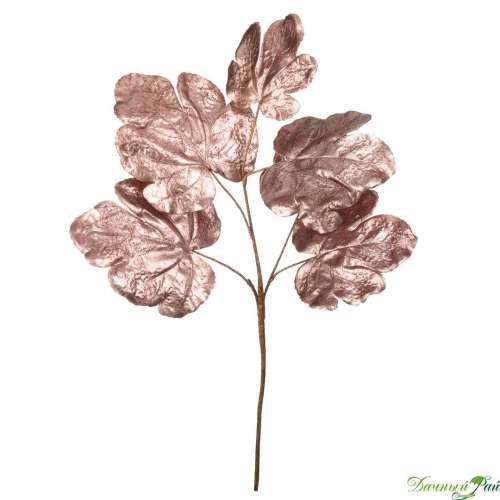Искусственное растение Инжир, розоватое золото, 68 см (aj-137)