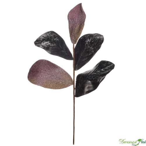 Искусственное растение Темный металлический пурпур 56 см (aj-178)