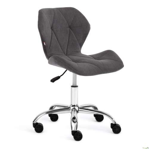 Кресло офисное "Selfi" флок (серый 29) до 90 кг