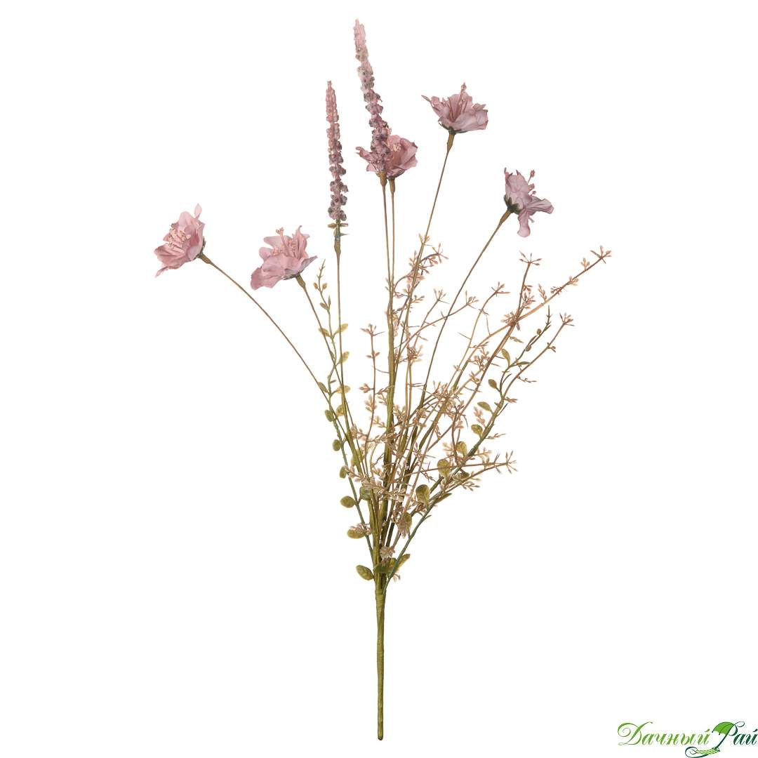 Искусственный цветок Кореопсис, в=50 см, светло-розовый (HDF15)
