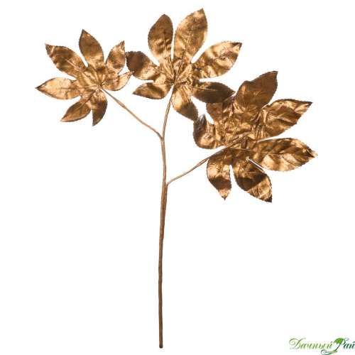Искусственное растение Каштан, глубокий медный, 66 см (aj-130)