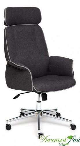 Кресло офисное CHARM ткань (серый/серый, F68/C27) 120 кг