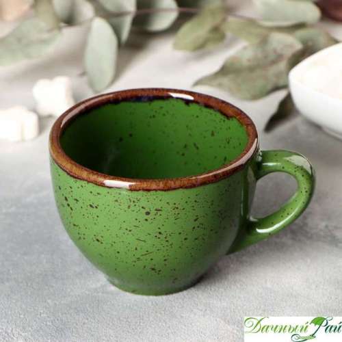  Чашка чайная Punto verde, 250 мл (зеленый)