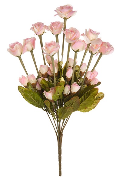 Роза кустовая нежно-розовый 42 см (B-YI-10)